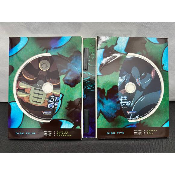Funimation Blue Gender The Complete Series DVD Set, 26 Episodes & Movie, 9 Discs - Picture 6 of 14